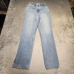 Abercrombie & Fitch Jeans Womens 27 4R 90s Straight Ultra High Rise Curve Love